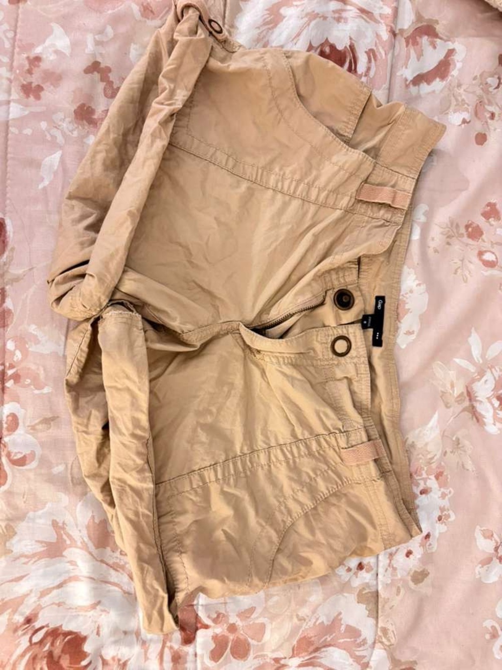 GAP Tan Utility Jacket with Belted Waist